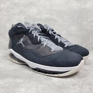 Nike Mens Basketball Shoes Air Jordan Melo M8 469786-402 Black Sneakers Size 13